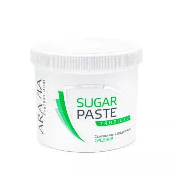 Сахарная паста для шугаринга средней консистенции Тропическая Aravia