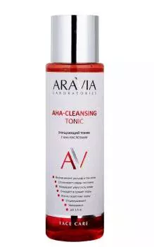 Очищающий тоник с AHA-кислотами AHA-Cleansing Tonic Aravia 250 мл