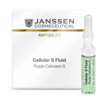 Сыворотка в ампулах для клеточного обновления Stem Cell Fluid Janssen Cosmetics 7*2 мл Сыворотка в ампулах для клеточного обновления Stem Cell Fluid Janssen Cosmetics 7*2 мл