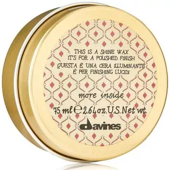 Воск-блеск для глянцевого финиша More Inside Shine Wax Davines 75 мл