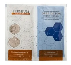Суперальгинатная маска с морским виноградом Deep Detox Premium 1 шт