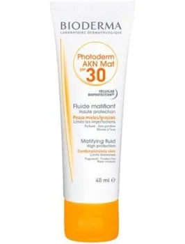 Матирующая эмульсия Фотодерм AKN-SPF 30 Bioderma 40 мл