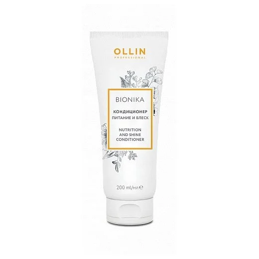 Кондиционер Питание и блеск Ollin BioNika