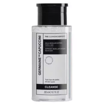 Лосьон мицеллярный для экспресс-демакияжа The Cleansing Expert Express Micellar Water Face&Eyes Germaine de Capuccini 200 мл