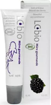 Бальзам для губ с гиалуроновой кислотой Сочная ежевика LCBio 15 мл