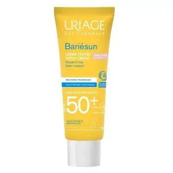 Тональный крем светлый spf 50+ Bariesun Uriage 50 мл