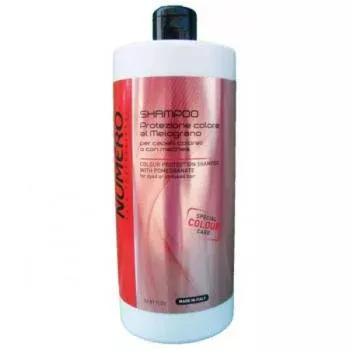 Шампунь для защиты цвета с эктрактом граната Numero Colour Brelil