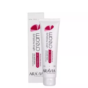 Ультраувлажняющий крем для ног с мочевиной (15%) и PHA-кислотами Ultra Moisture Cream Aravia