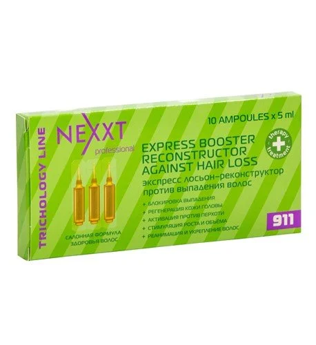Ампулы Экспресс лосьон, реконструктор против выпадения волос