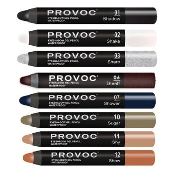 Тени-карандаш водостойкие Eyeshadow Pencil Provoc