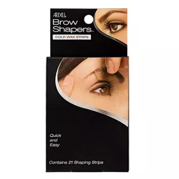Полоски с воском для придания формы бровям Brow Shapers Cold Wax Strips Ardell