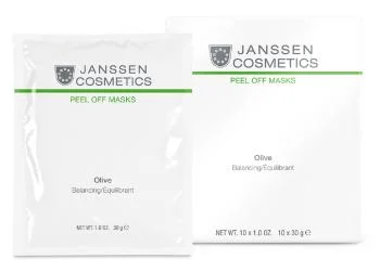 Альгинатная anti-age ультраувлажняющая маска с маслом оливы и экстрактом оливковых листьев Olive-Hydration Janssen Cosmetics