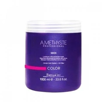 Маска для ухода за окрашенными волосами Amethyste color mask FarmaVita 1000 мл