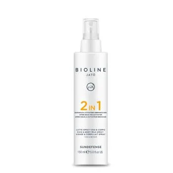 Молочко-спрей 2 в 1 для лица и тела До и После загара 2 In 1 After Sun & Tan Activator Face & Body Milk Spray Tan & Repair Bioline Jato 150 мл
