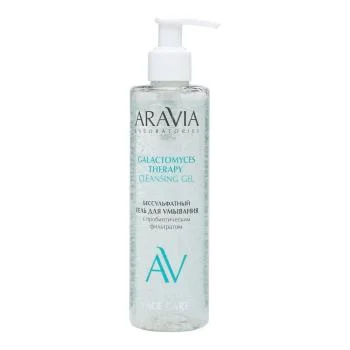 Бессульфатный гель для умывания Galactomyces Therapy Aravia 250 мл