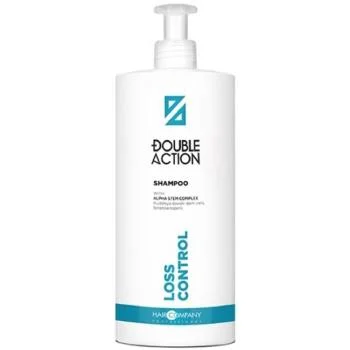 Шампунь против выпадения волос Double Action Loss Control Shampoo Hair Company Professional 1000 мл