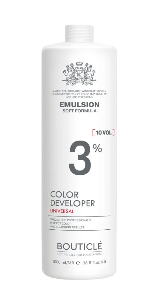 Оксидант-лосьон 3% Сolor developer 10 vol (8083033111266, 100 мл)