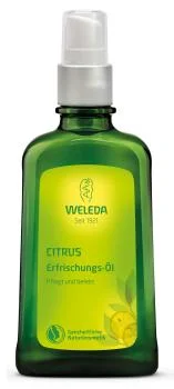 Цитрусовое освежающее масло для тела Weleda 100 мл