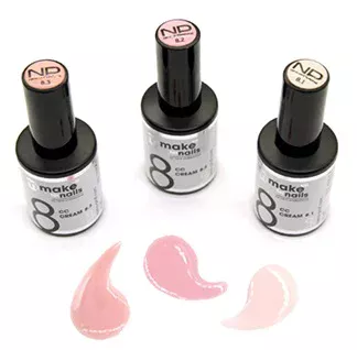 Набор гелей Make Up For Nails French Set Nano professional 1 шт Набор гелей Make Up For Nails French Set Nano professional 1 шт