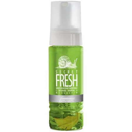 Пенка мицеллярная тонизирующая с муцином, имбирем и женьшенем Secret Fresh