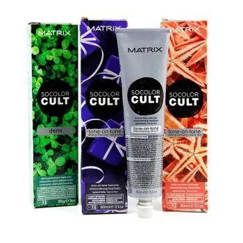 Крем с пигментами прямого действия SoColor Cult Matrix