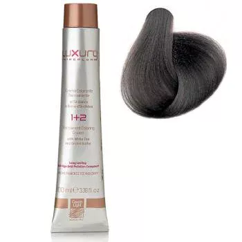 Стойкая крем-краска Пепельный Luxury Hair Color Ash Green Light 100 мл
