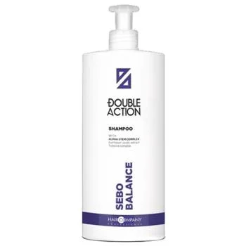 Шампунь, регулирующий работу сальных желез Double Action Sebo Balance Shampoo Hair Company Professional 1000 мл