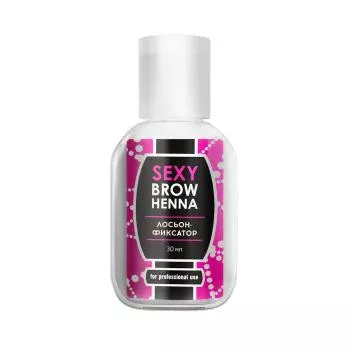 Лосьон-фиксатор цвета Sexy Brow Henna 30 мл