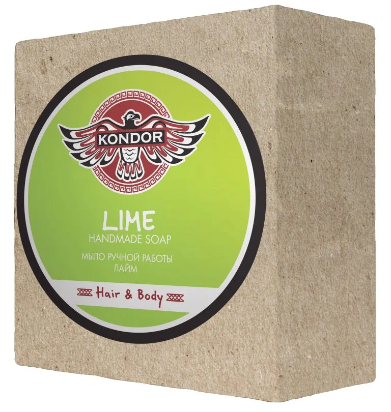 Мыло ручной работы Лайм Hair&Body