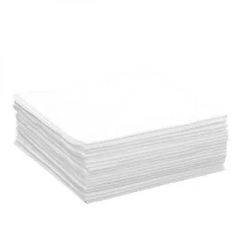 Белое полотенце Спанлейс Эконом 45*90 см Чистовье