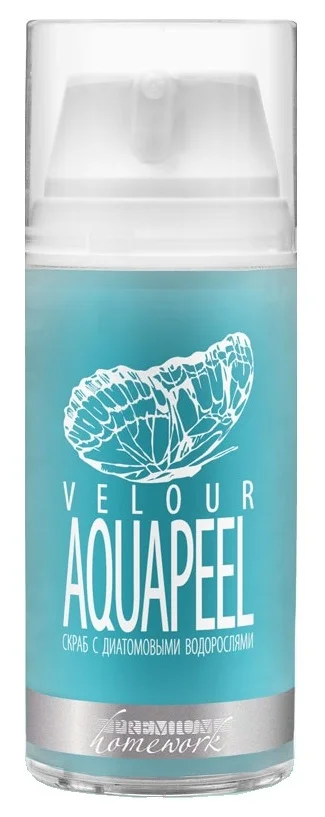 Скраб с диатомовыми водорослями Velour Aquapeel