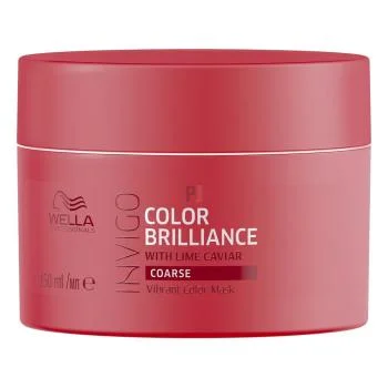 Маска-уход для защиты цвета окрашенных жестких волос Color Brilliance Wella
