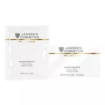 Розовая моделирующая маска с ацеролой и витамином С Acerola Vitamin C Mask Janssen Cosmetics