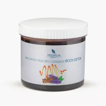 Массажное средство с солодкой Body-detox Premium