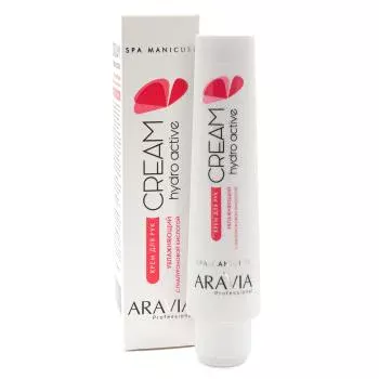 Крем для рук увлажняющий с гиалуроновой кислотой Hydro Active Aravia 100 мл