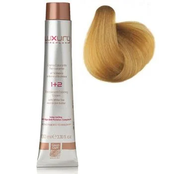 Стойкая крем-краска Платиновый золотой блондин 10.3 Luxury Hair Color Platinum Golden Blond 10.3 Green Light 100 мл