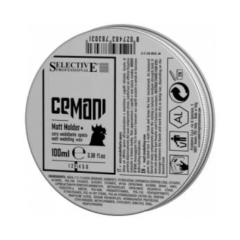 Матовый моделирующий воск Cemani Matt molder Selective Professional