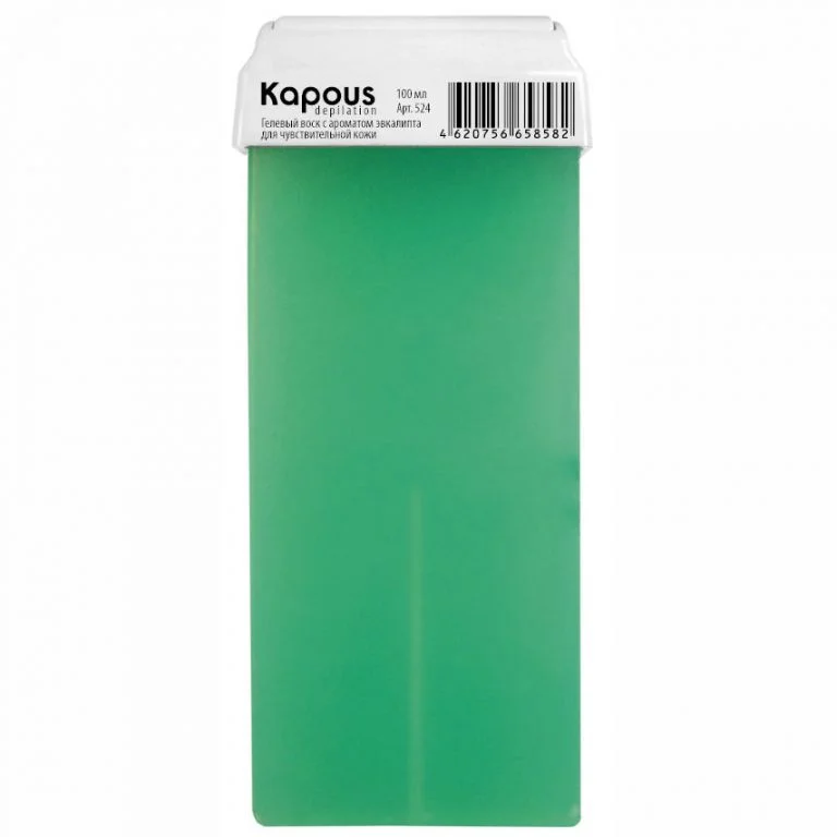 Гелевый воск с ароматом Эвкалипта с широким роликом