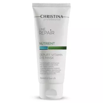 Восстанавливающая противоотечная маска для кожи вокруг глаз Nutrient Depuff Vitamin Eye Mask Christina