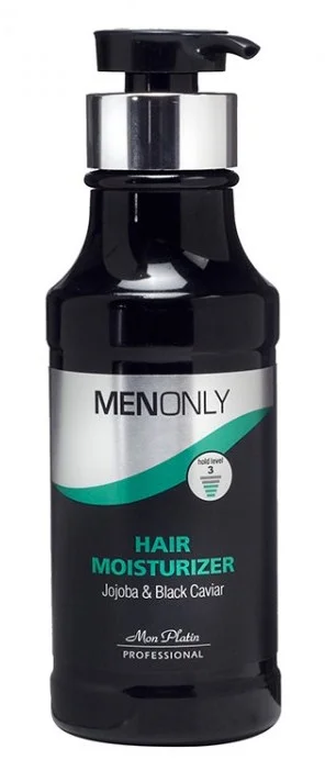 Увлажняющий мужской крем для волос на основе чёрной икры и жожоба