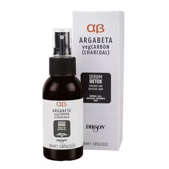 Сыворотка Детокс с растительным углем, маслами лаванды и иланг-иланга для волос подверженных стрессу Serum Detox Dikson 100 мл