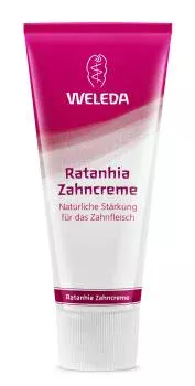 Растительная зубная паста Ратания Weleda
