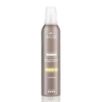 Мусс, придающий блеск, сверхсильной фиксации Inimitable Style Illuminating Medium Styling Foam Hair Company Professional 250 мл