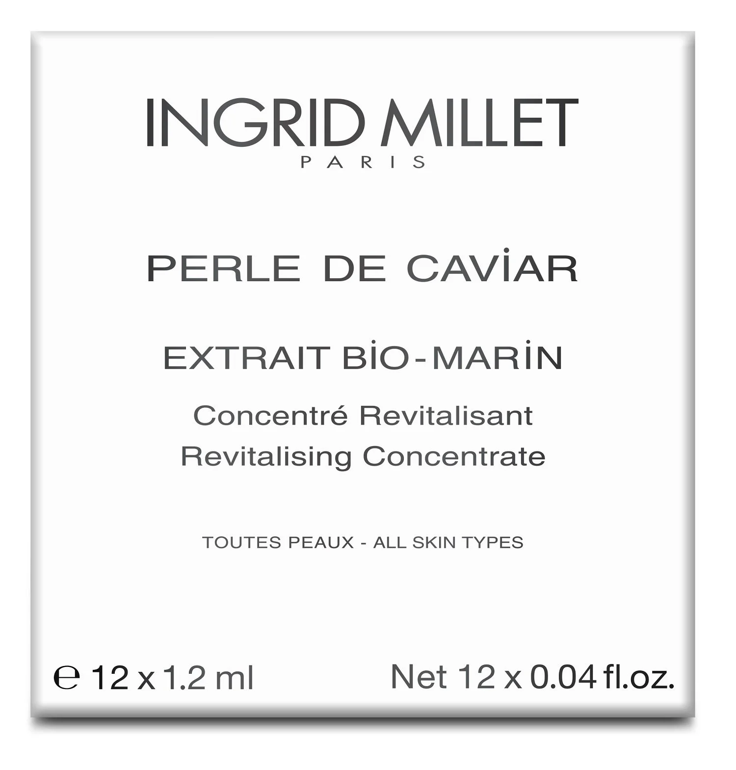 Восстанавливающий концентрат Perle De Caviar Extrait Bio Marin 12 flaconnettes