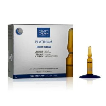 Ампулы Ночное восстановление Платинум Martiderm
