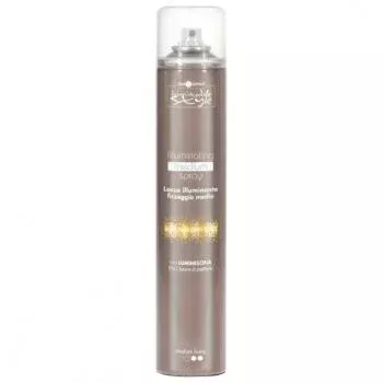 Фиксирующий лак, придающий блеск, cредней фиксации Inimitable Style Illuminating Medium Spray Hair Company Professional