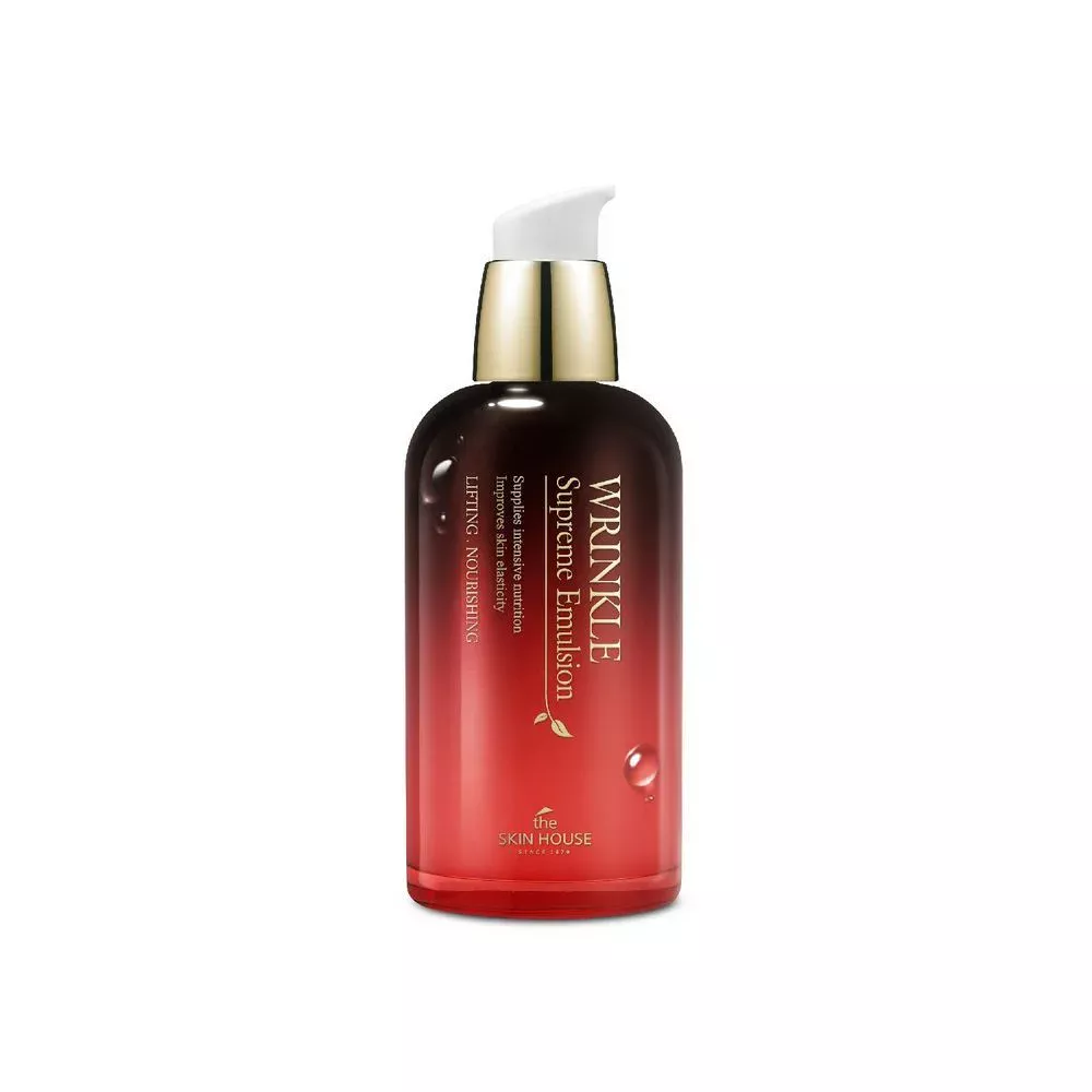 Питательная эмульсия разглаживающая морщины с женьшенем