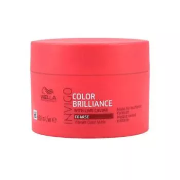 Маска-уход для защиты цвета окрашенных нормальных и тонких волосColor Brilliance Wella