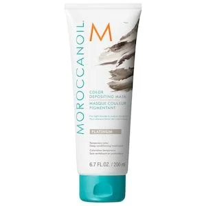 Тонирующая маска Color Depositing Mask Platinum Moroccanoil
