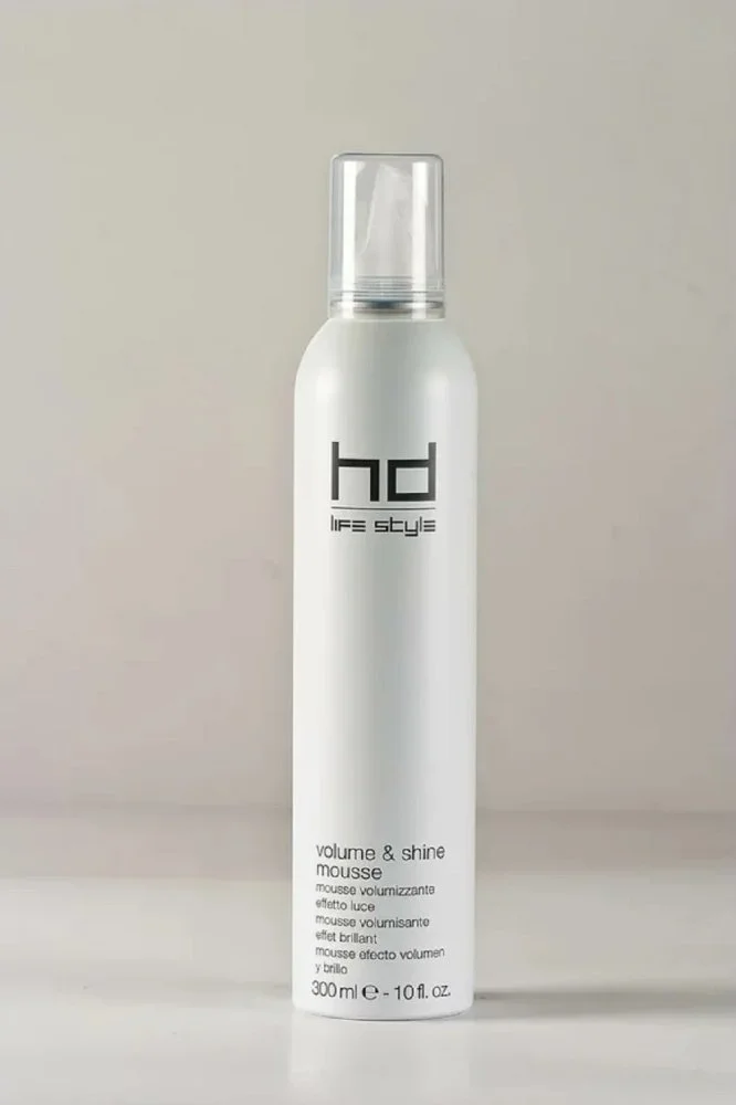 Мусс для придания объема и блеска сильной фиксации Hd Volume & Shine Mousse